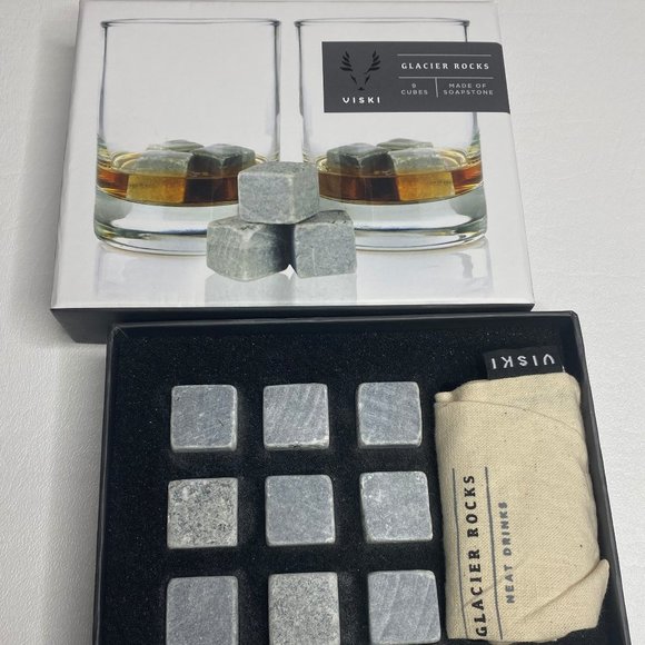 Viski Glacier Rocks - 9 Pieces - Picture 3 of 6